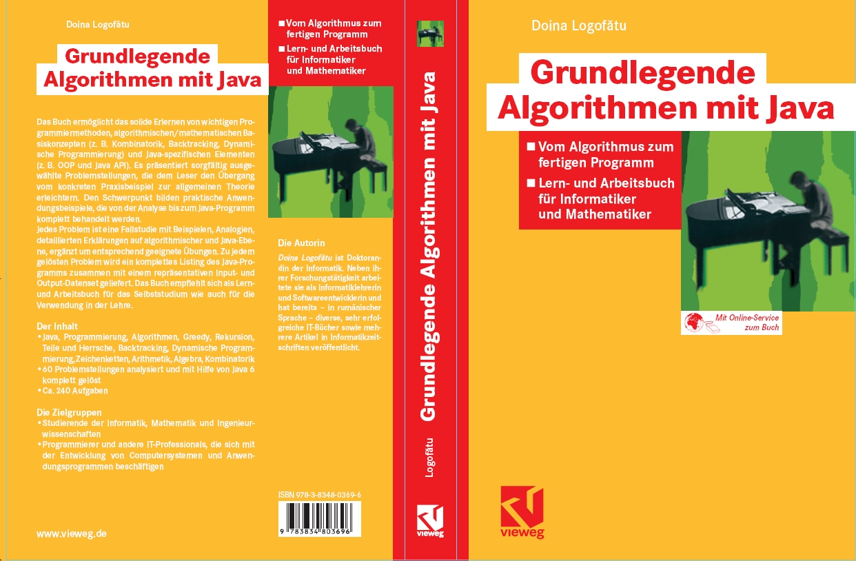 Grundlegende Algorithmen mit Java von Doina Logofătu