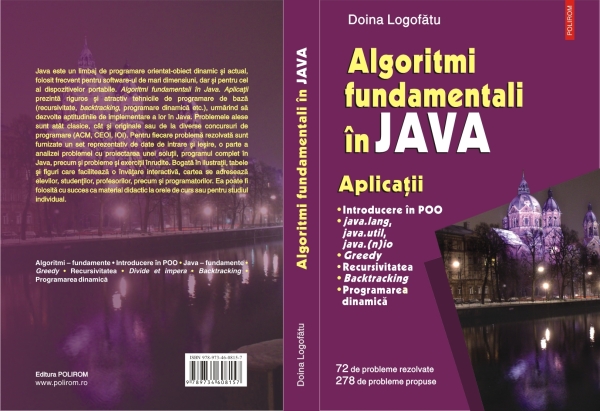 Algoritmi fundamentali in Java. Aplicatii